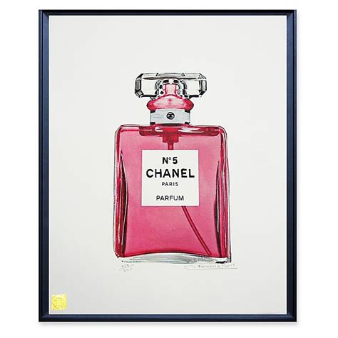 John Fairchild Paris Artist Proof Serigraph of a Chanel No. 5 Bottle